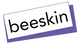 beeskin logo with a purple frame