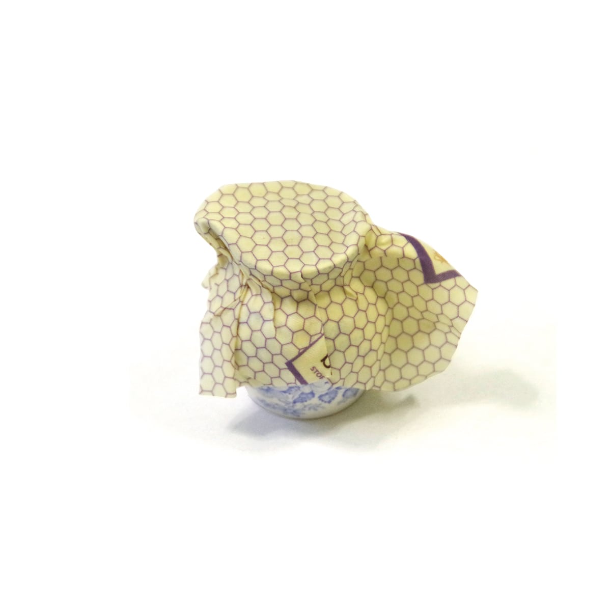 small jar covered in beeskin size s