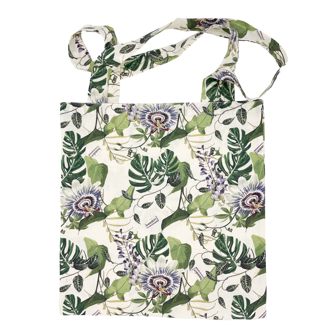 flat beeskin shopping bag made of cotton