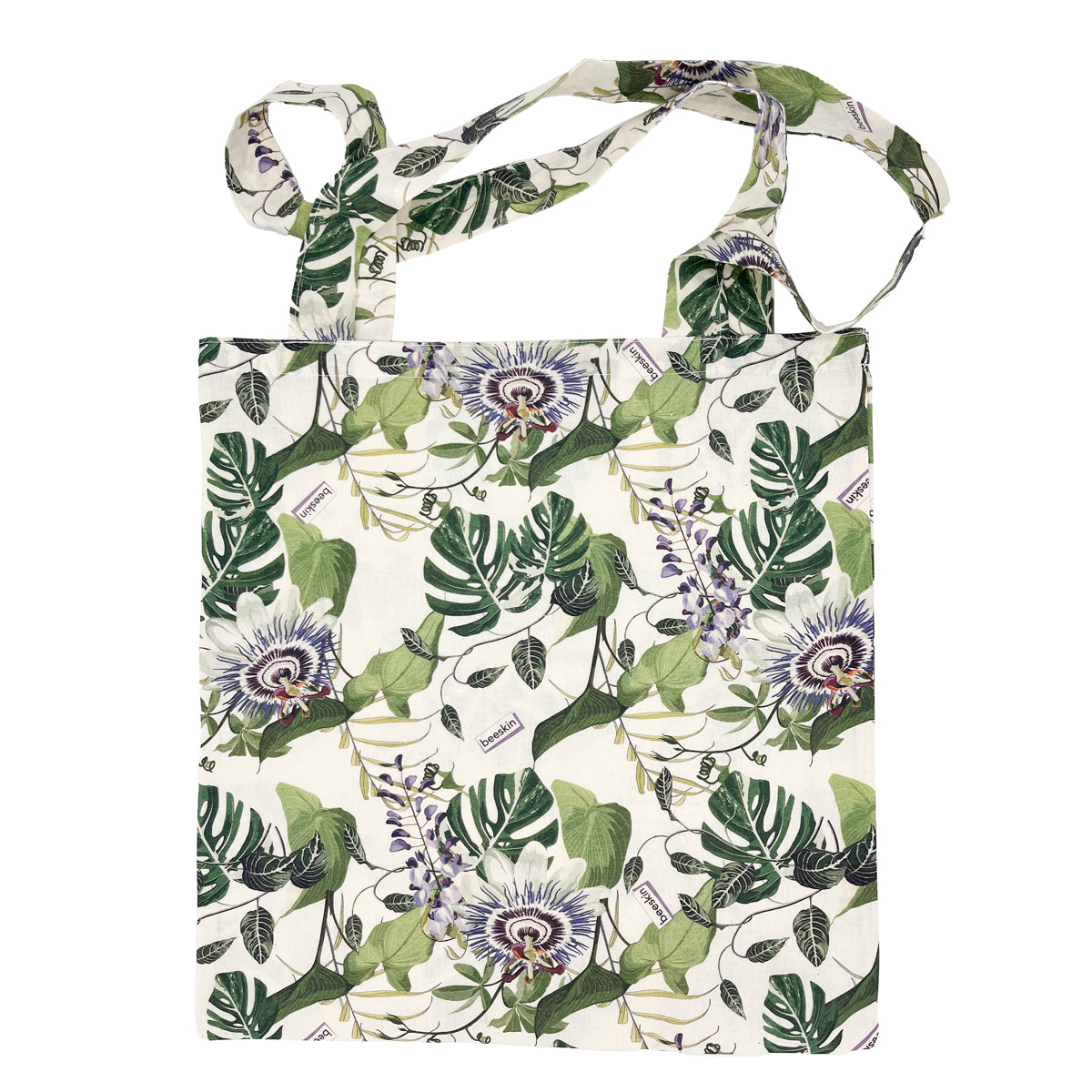flat beeskin shopping bag made of cotton