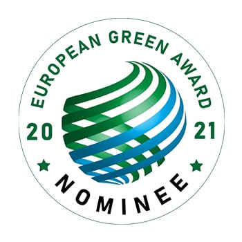 Logo of European Green Award Nominee for beeskin