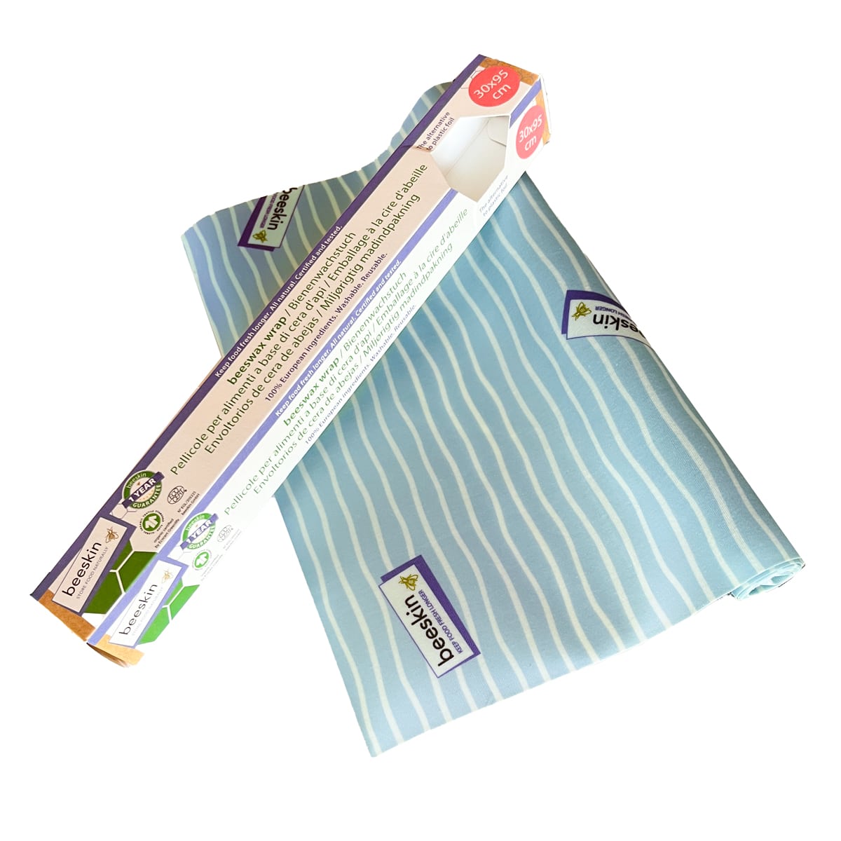 beeskin beeswax wrap roll-30x95cm - with packaging