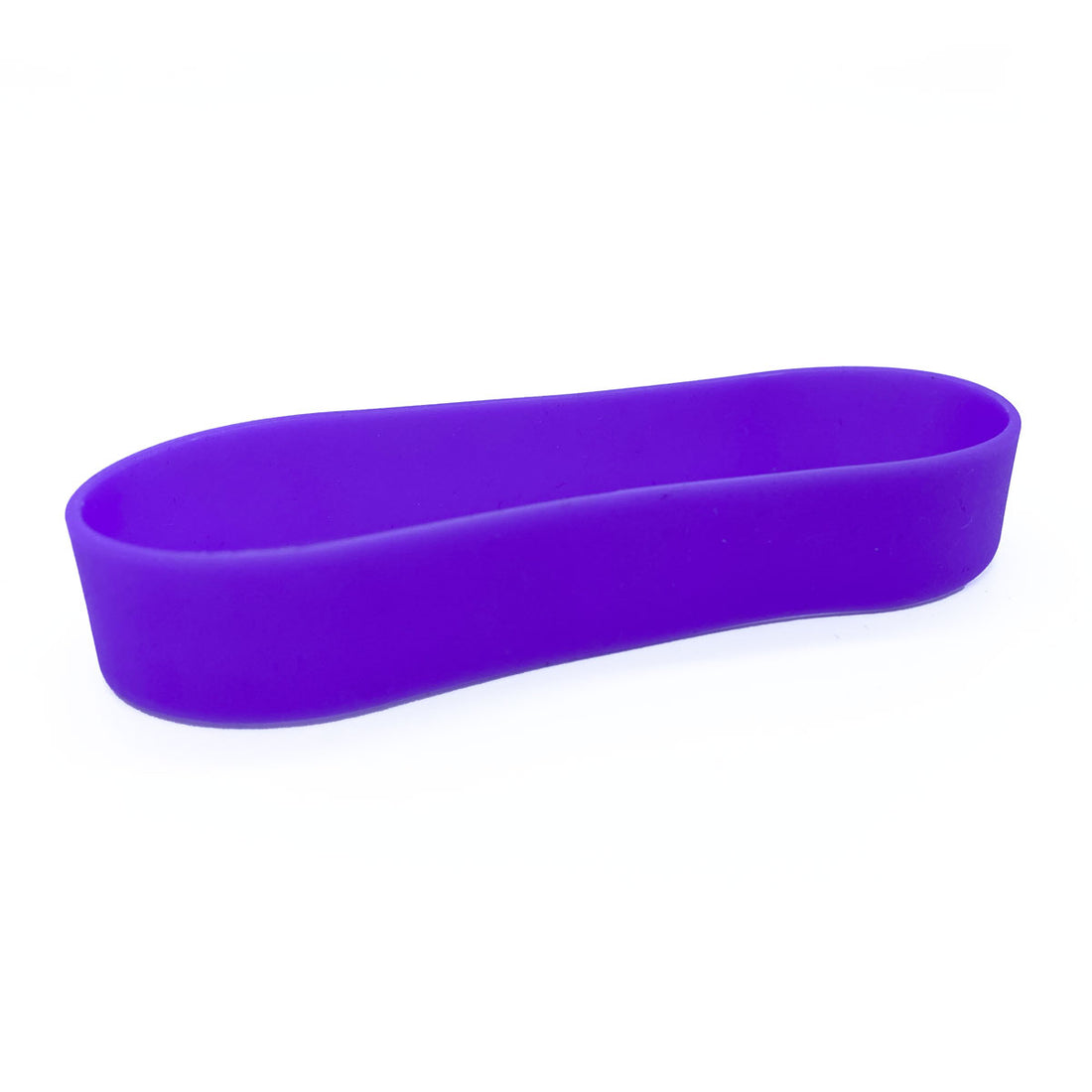 purple rubber band for snack box