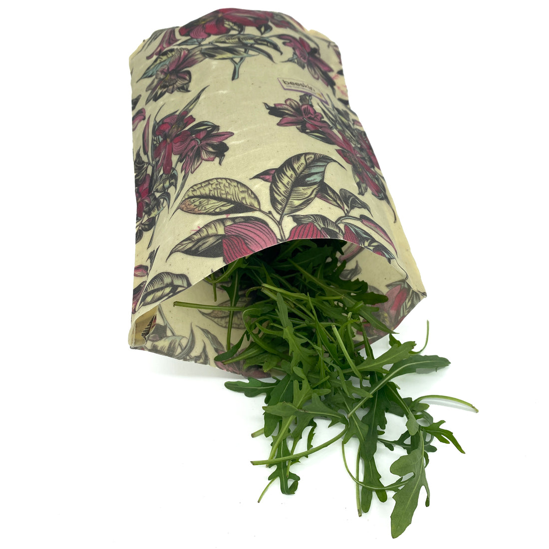 rocket salad in beeskin beeswax bag size s design victorian