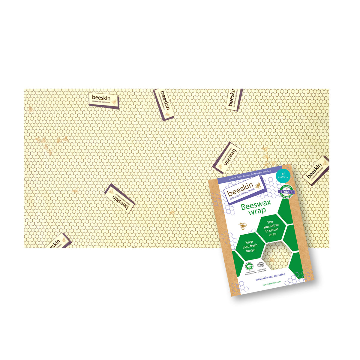 beeskin beeswax wraps with minor defects