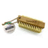 beeskin wooden nailbrush with tag